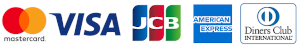 master visa jcb americanexpress dinersclub